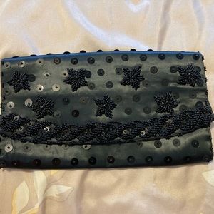 Vintage Black clutch Richere bag by Walborg